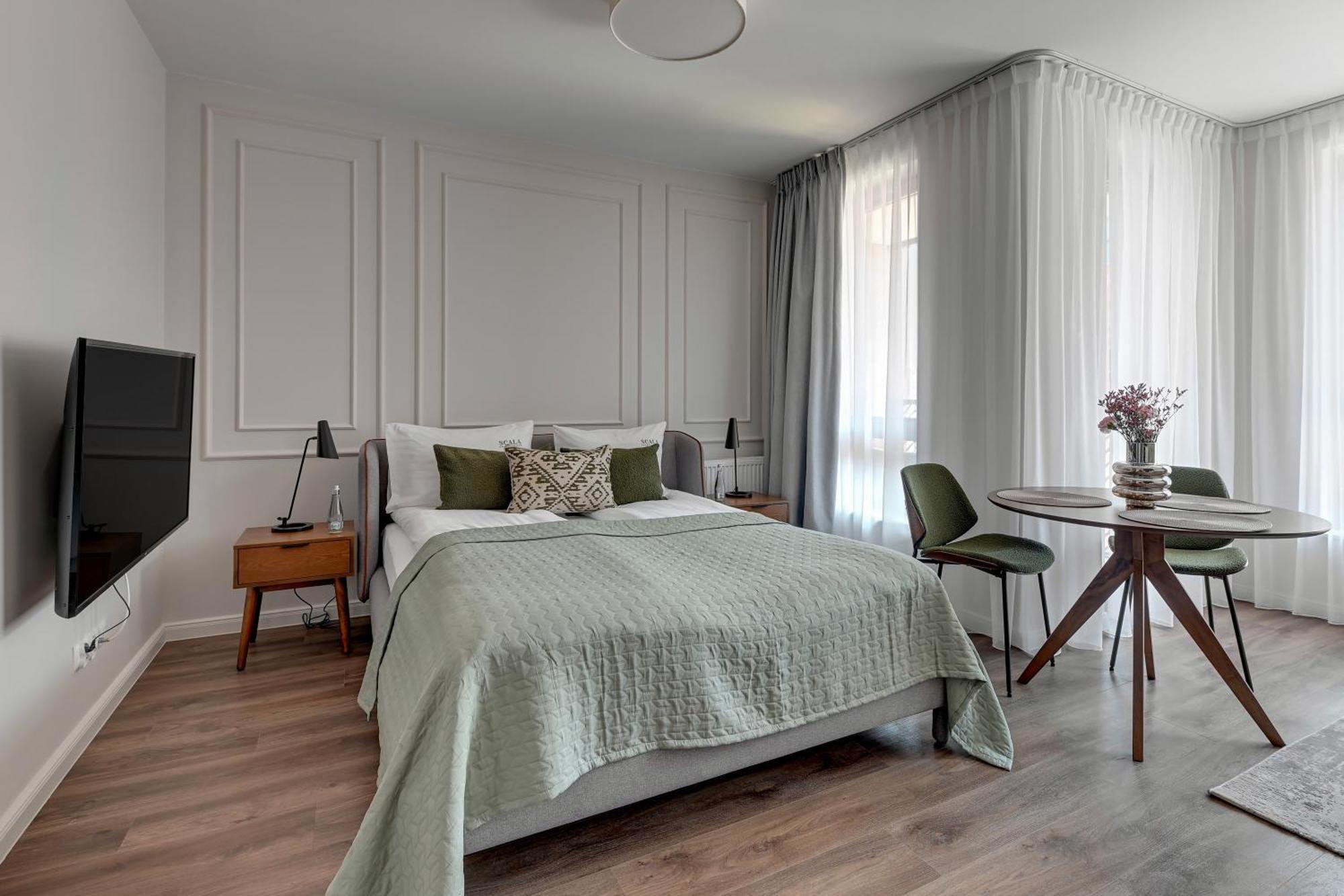 Scala City Center Premium Studios By Lion Apartments غدانسك المظهر الخارجي الصورة