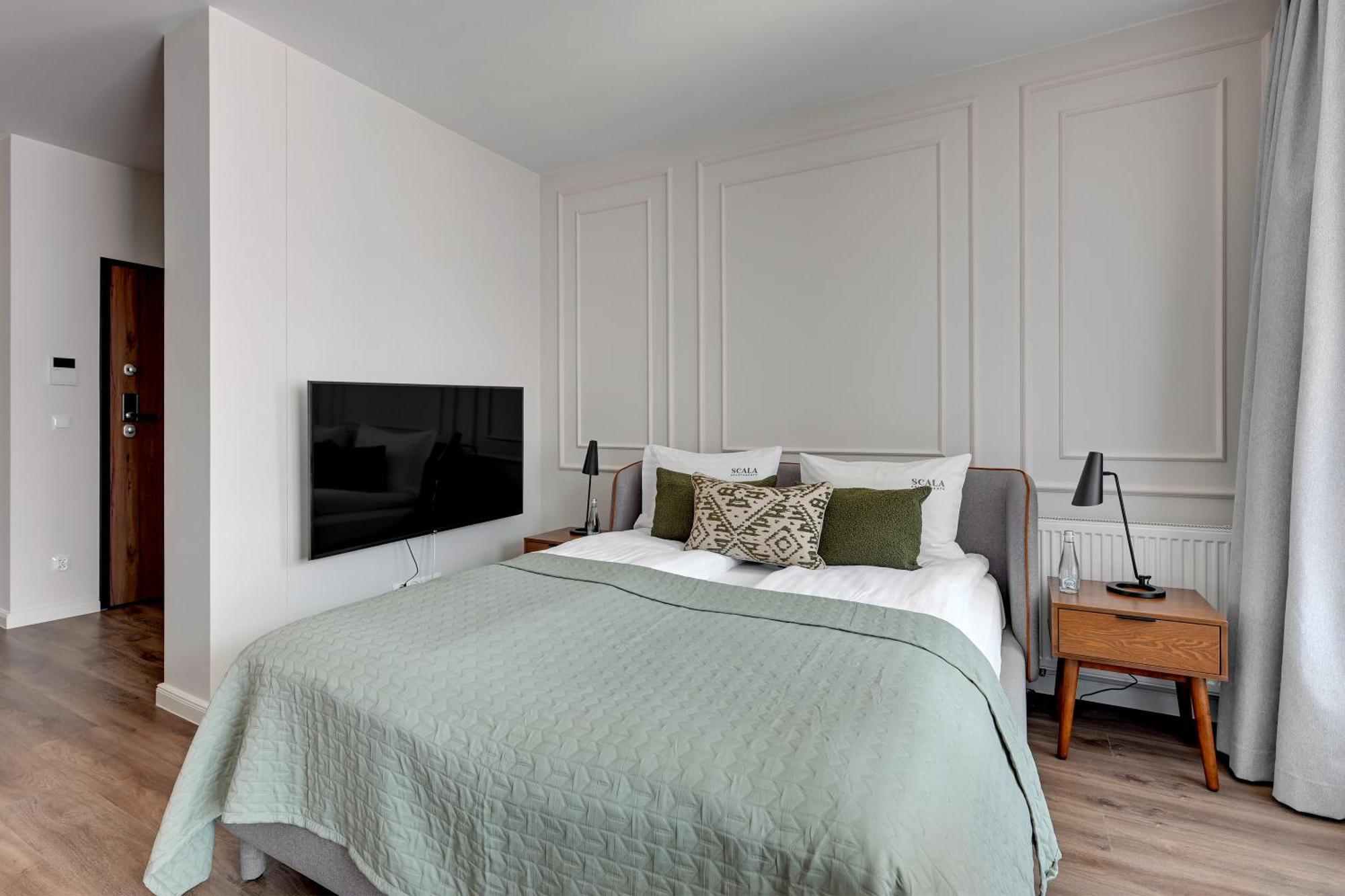Scala City Center Premium Studios By Lion Apartments غدانسك المظهر الخارجي الصورة
