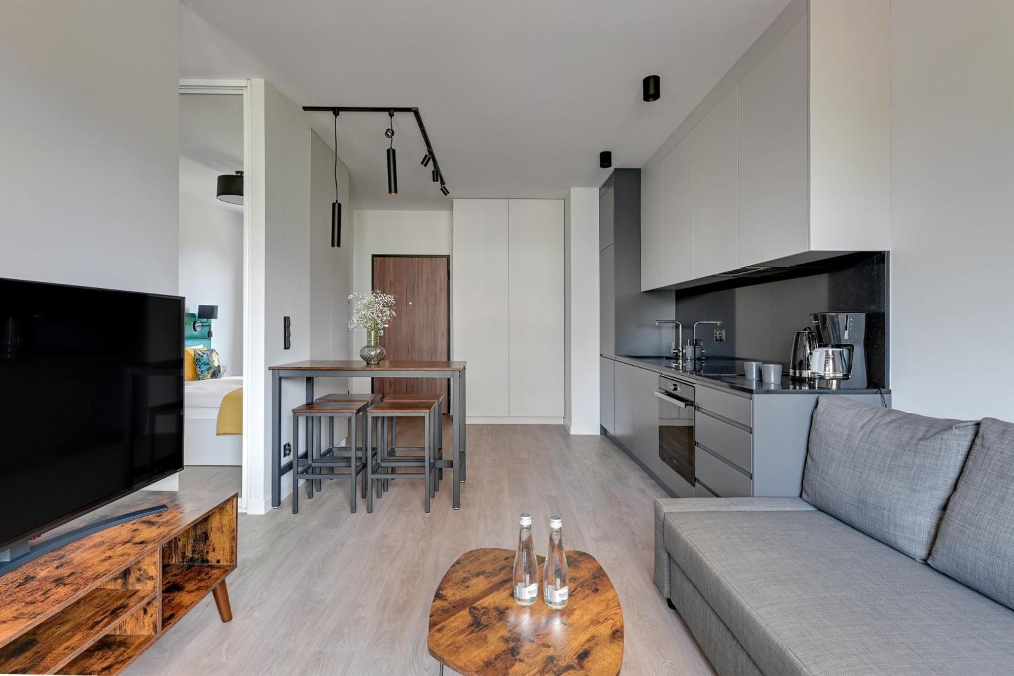 Scala City Center Premium Studios By Lion Apartments غدانسك المظهر الخارجي الصورة