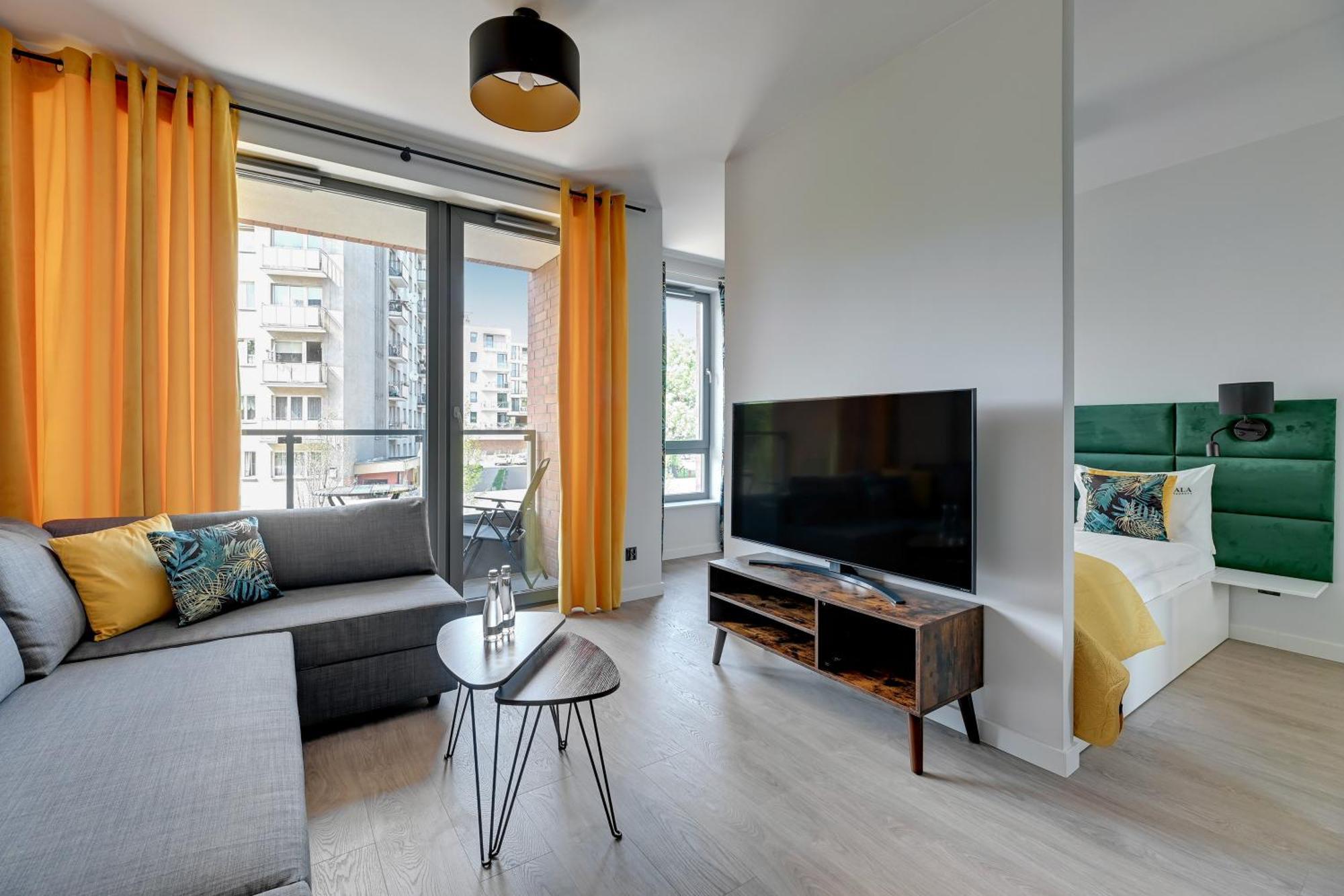 Scala City Center Premium Studios By Lion Apartments غدانسك المظهر الخارجي الصورة